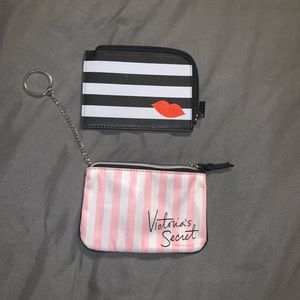 Victoria Secret coin/lipgloss/key holders